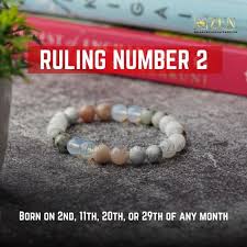 7 CHAKRASS RULING NUMBER 2 BRACELET( Born on the 2nd, 11th, 20th and 29th of any month)