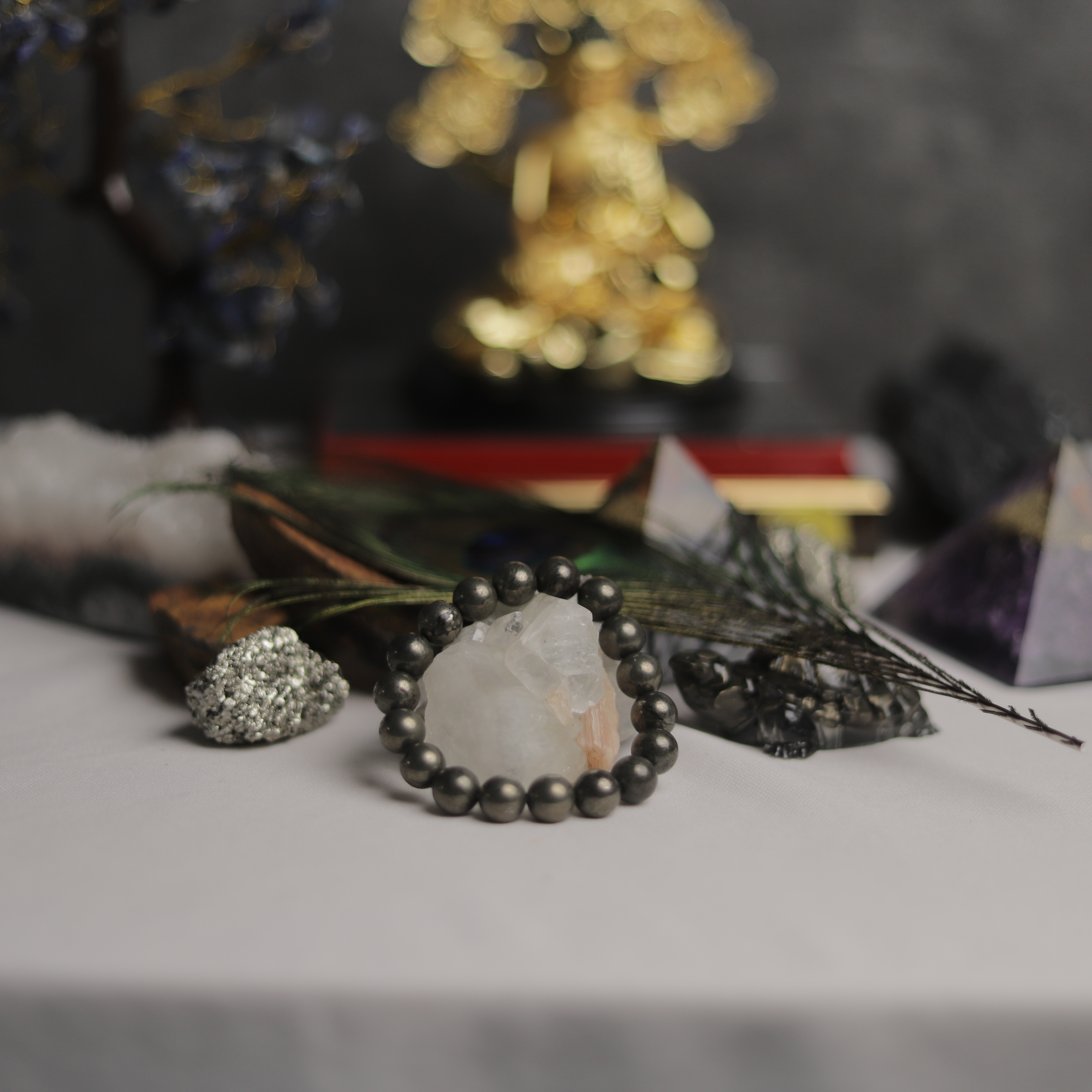 Black Pyrite Protection Bracelet