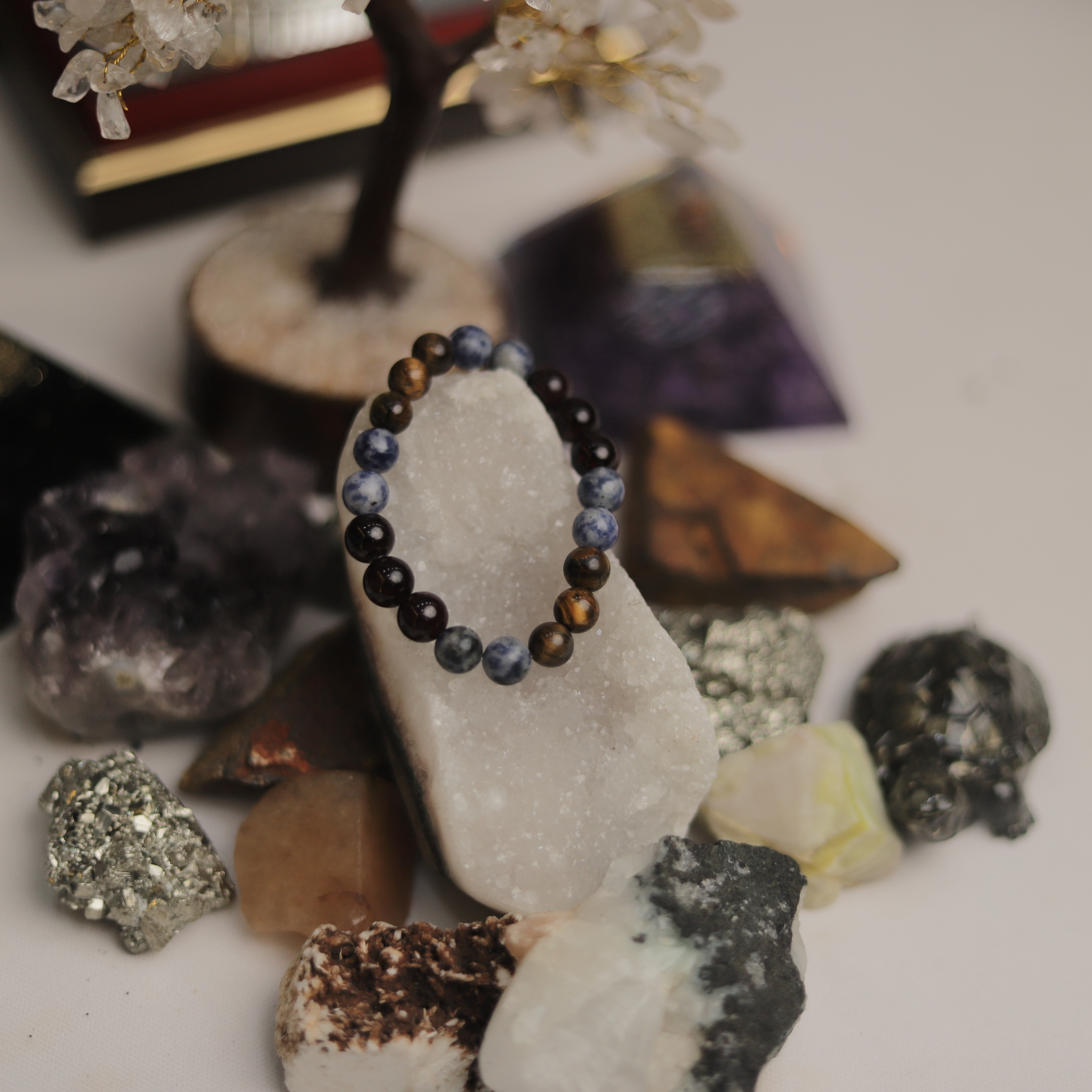 Wisdom & Courage Crystal Bracelet
