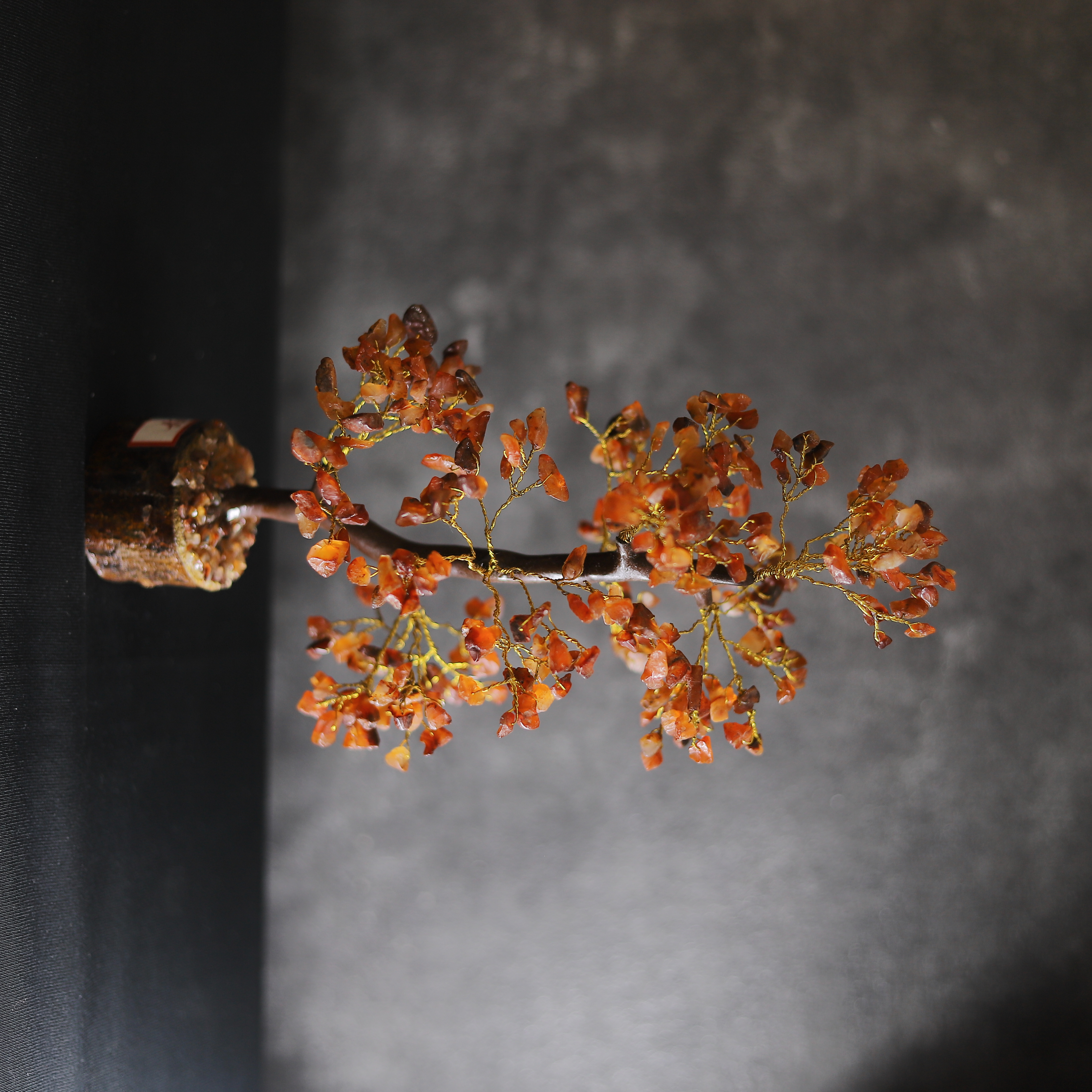 Handcrafted Carnelian Gemstone Tree