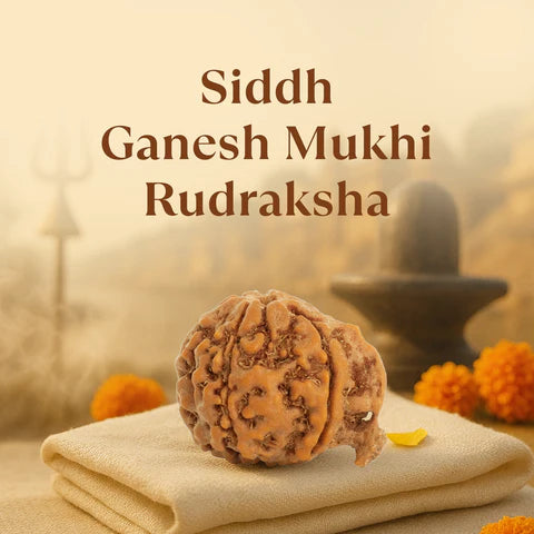 Kashi Siddh Nepal Origin Ganesh Mukhi Rudraksha
